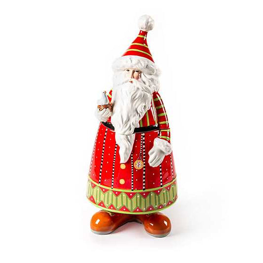 Dash Away Santa Cookie Jar