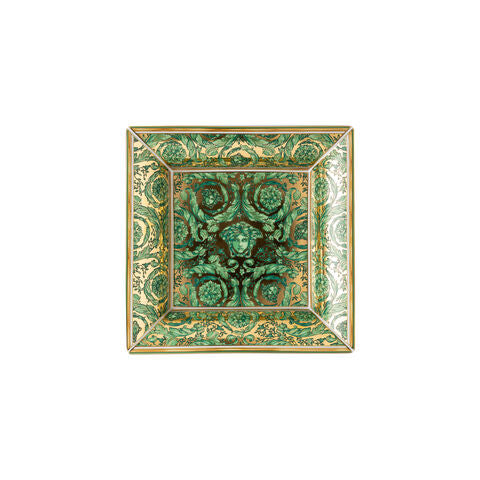 Medusa Garland Green Tray 7"