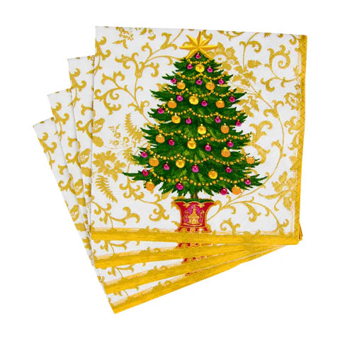 Gilded Tree Napkins