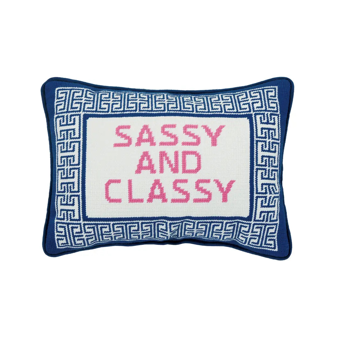 Sassy and Classy Pillow