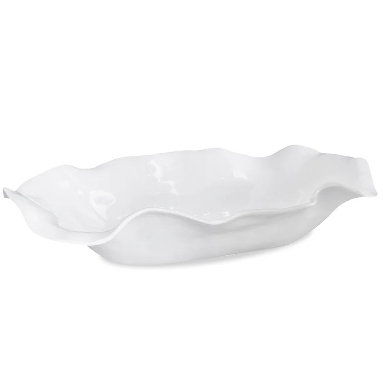 Vida Havana Extra Large Oval Centerpiece (White)