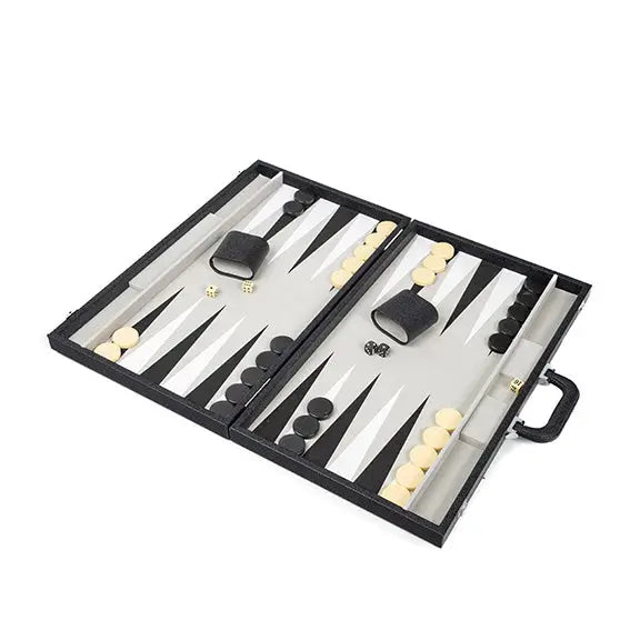 Onyx Backgammon Set Black