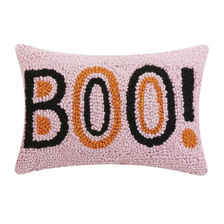 Boo! Hook Pillow