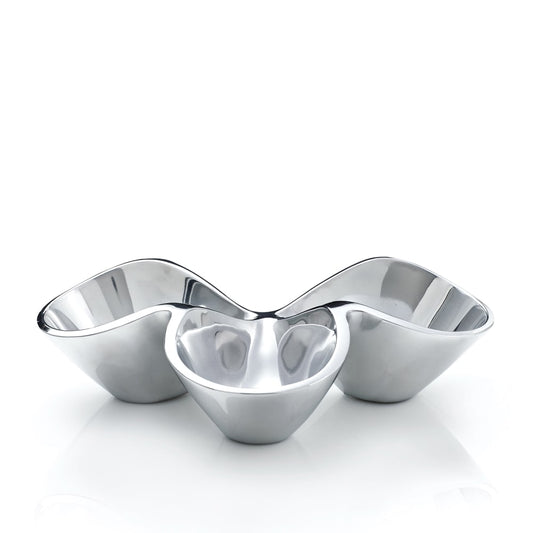 Bella Triple Condiment Server