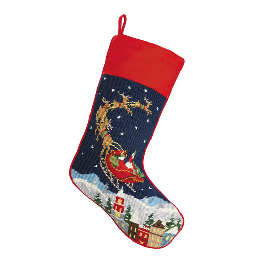 Santa and Reindeers Stocking