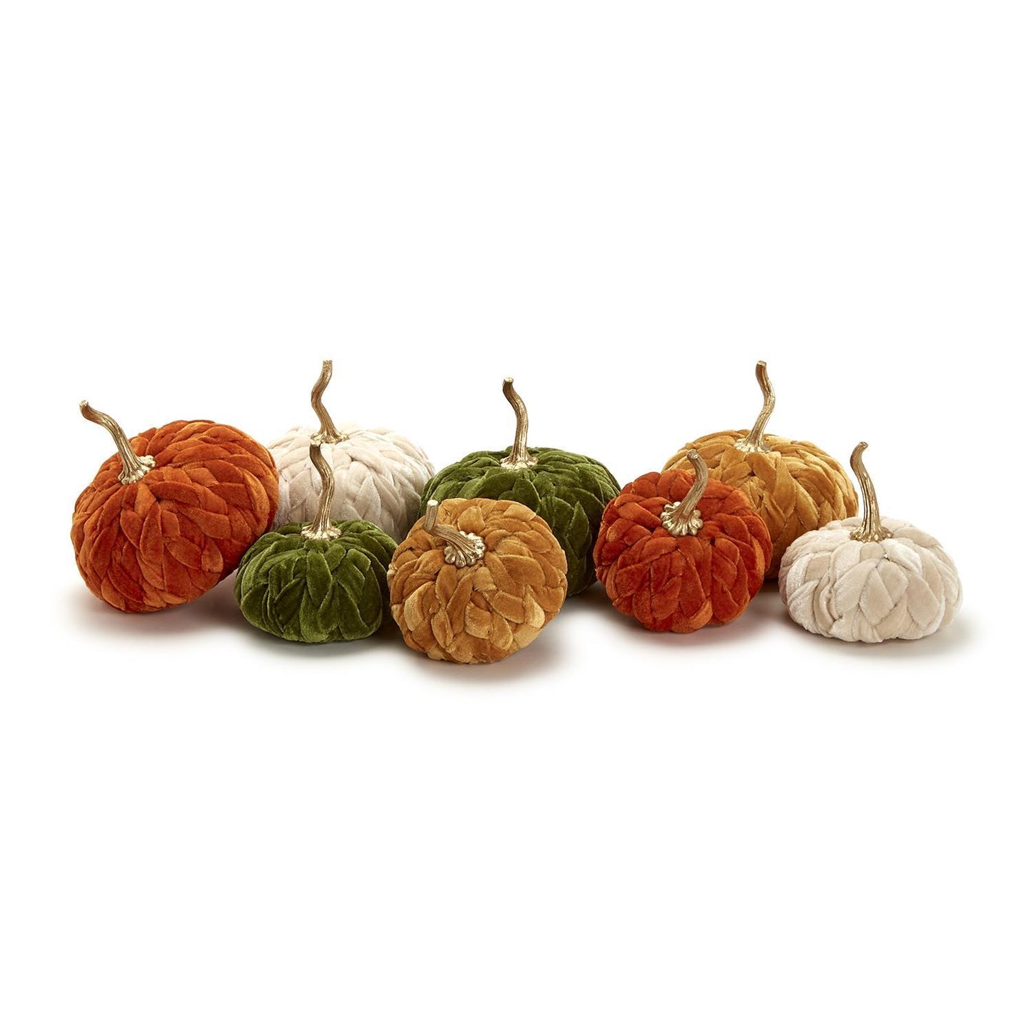 Braided Plush Pumpkins