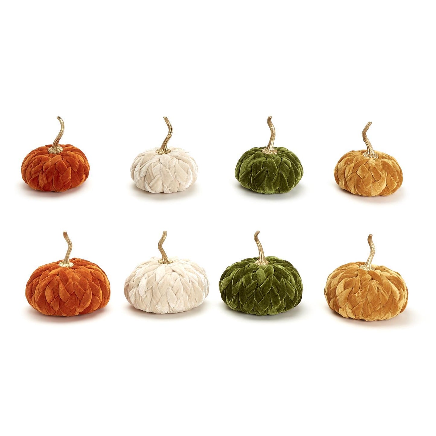 Braided Plush Pumpkins