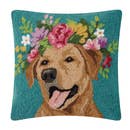 Floral Lab Pillow