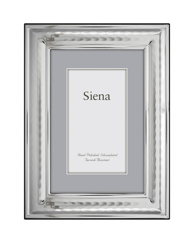 Hammered Silver Frame