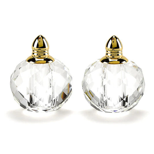 Zendra Crystal Salt & Pepper Shakers