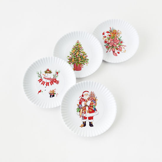 Gingerbread/Candy Cane "Paper" Plate