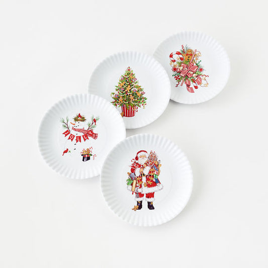 Gingerbread/Candy Cane "Paper" Plate