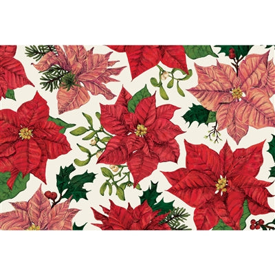 Festive Poinsettias Placemat