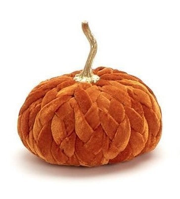 Braided Plush Pumpkins