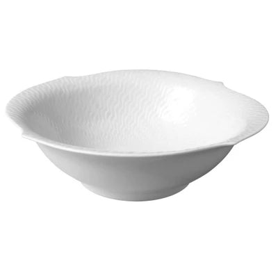 Waves Relief White Bowl, Small