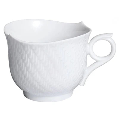 Waves Relief White Breakfast Cup