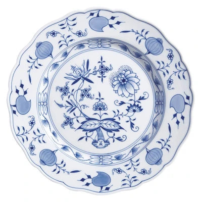 Blue Onion Dinner Plate, Large