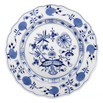 Blue Onion Rim Soup Bowl, Medium