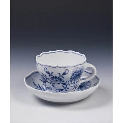 Blue Onion Coffee/Tea Cup & Saucer