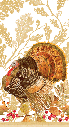 Woodland Turkey Napkins