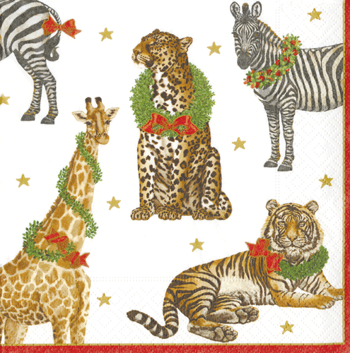 Wild Christmas Napkins