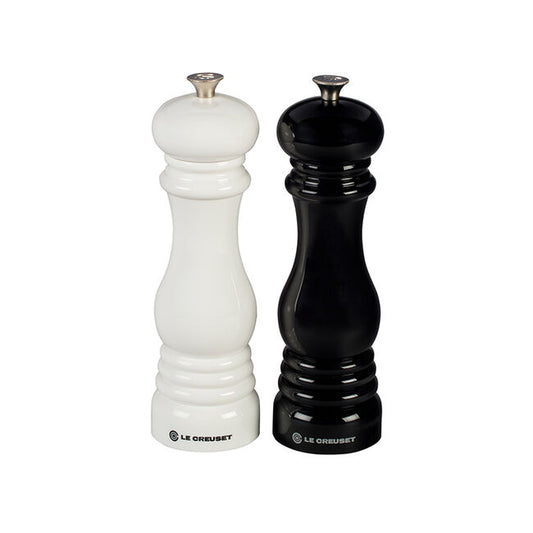 Black & White Salt/Pepper Mill Set