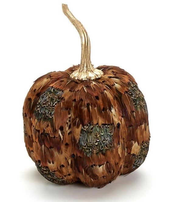 Small Feather Pumpkin