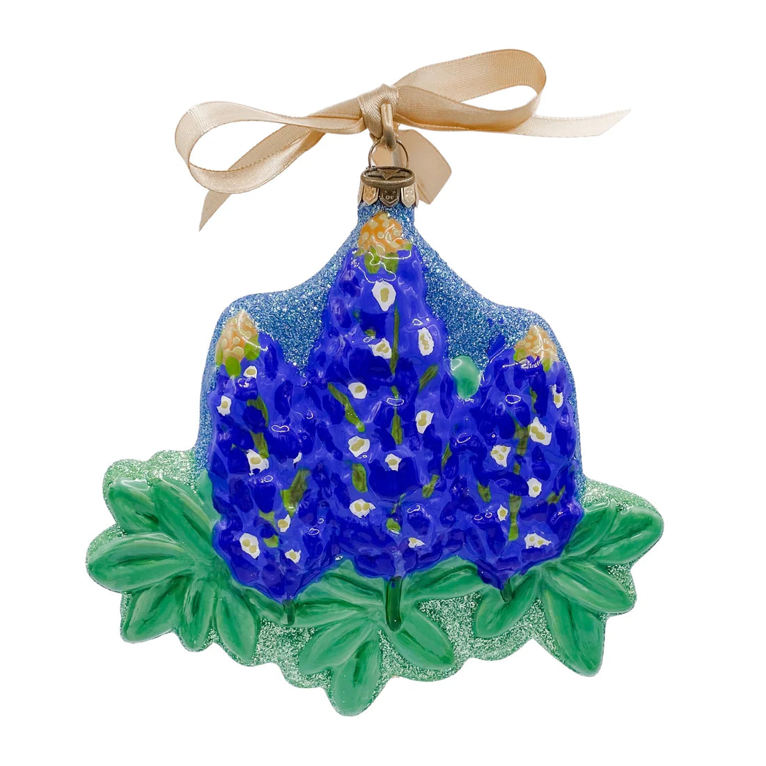 Texas Bluebonnet Christmas Ornament