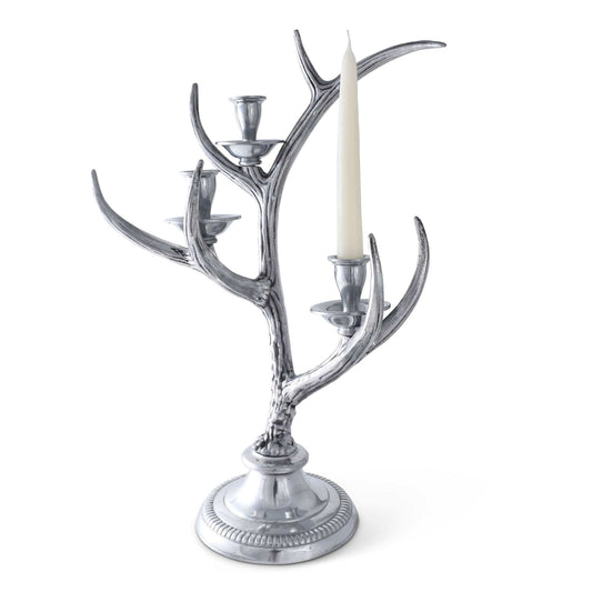 Antler 3 Light Candlestick