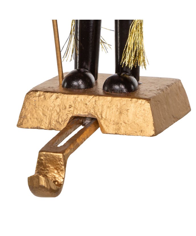 Stocking Holder Nutcracker 10"