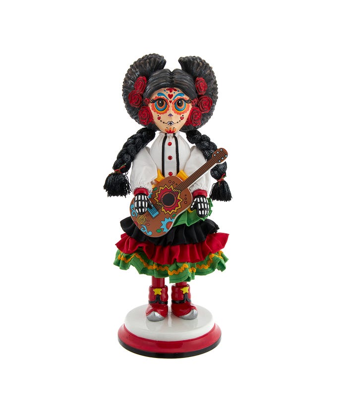 Day Of The Dead Girl Nutcracker 16"