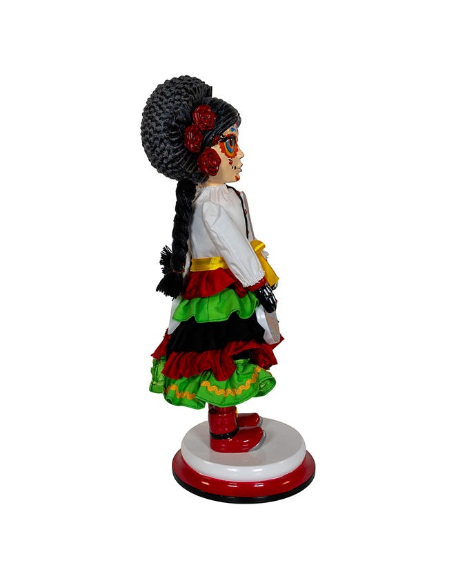 Day Of The Dead Girl Nutcracker 16"