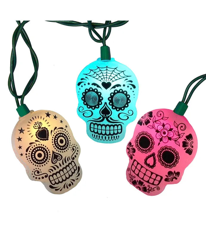 Sugar Skull String Lights