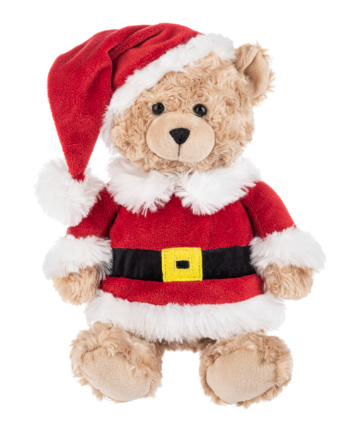 Joyous Santa Bear