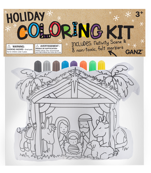 Nativity Coloring Kit