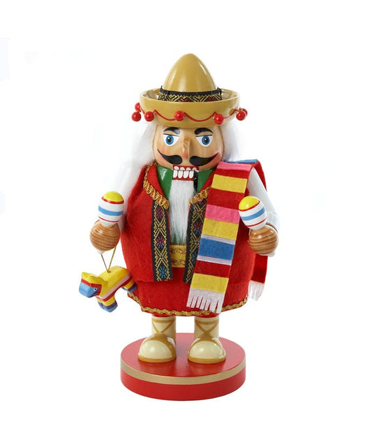 Chubby Mexican Nutcracker 10.25"