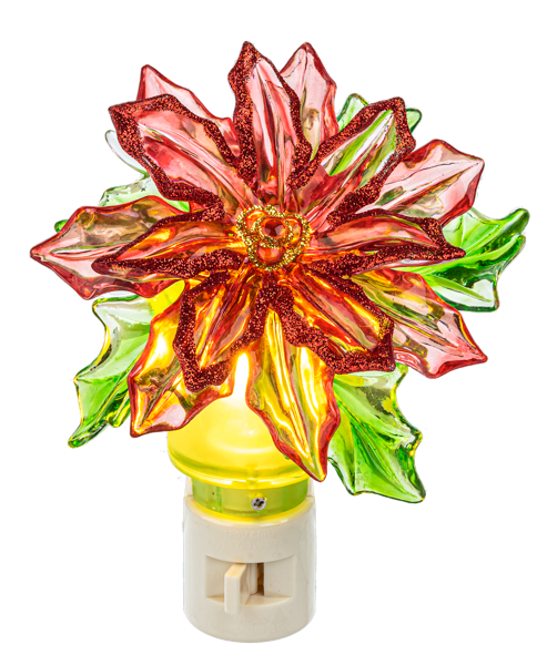 Poinsettia Night Light