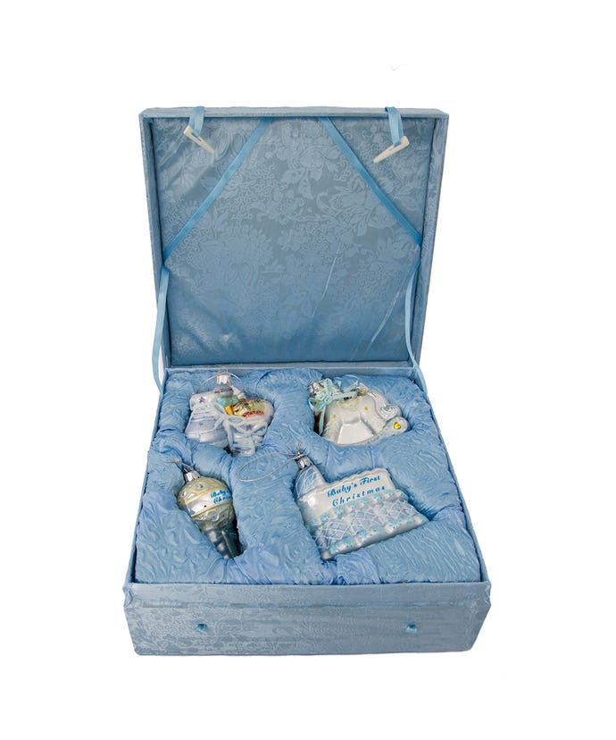 Baby Boy 4 Piece Box Set