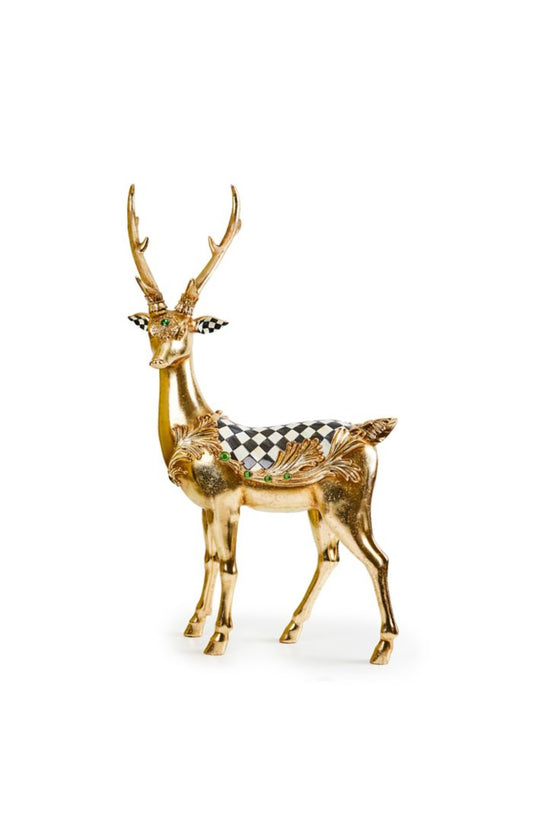 Emerald Luxe Standing Gold Deer