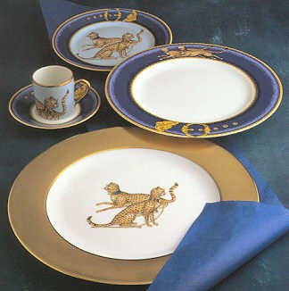 Chasses Royales Can Cup & Saucer