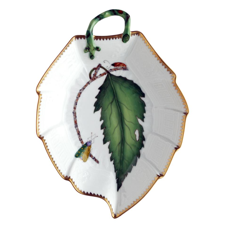 Green Leaf Leaf Dish