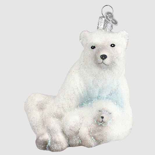 Polar Bear with Cub