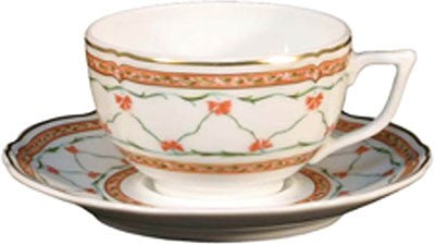 Trellis Rose Tea Saucer