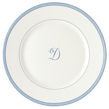 Tropic Blue Dinner Monogram