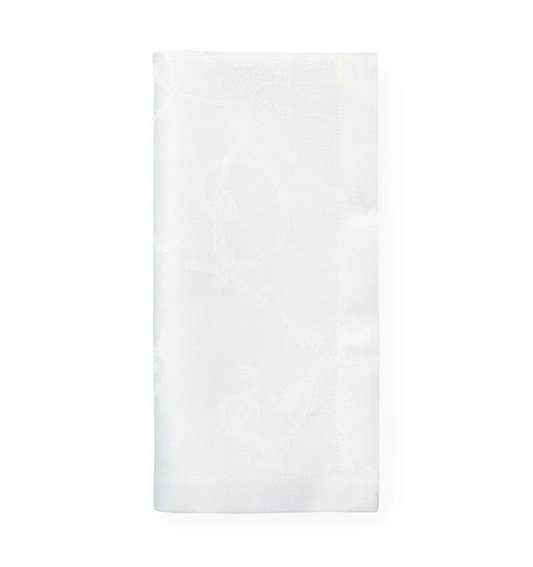 Varenna Dinner Napkins White Set of 4