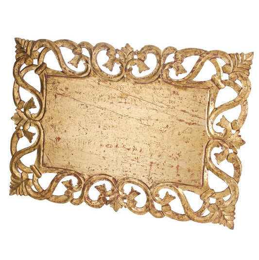 Vendome Placemat Rectangular Shape Gold Rub